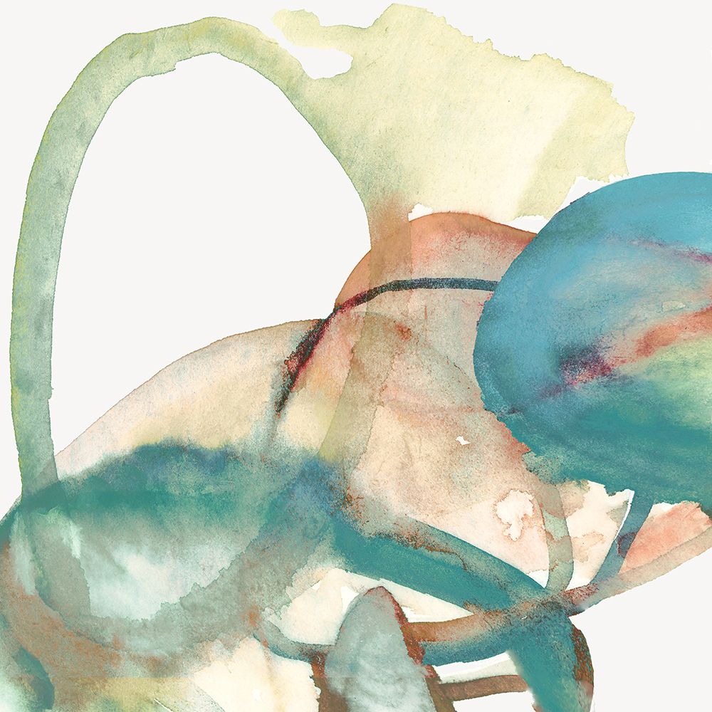 Blue Watermarks I art print by Jacob Q for $57.95 CAD