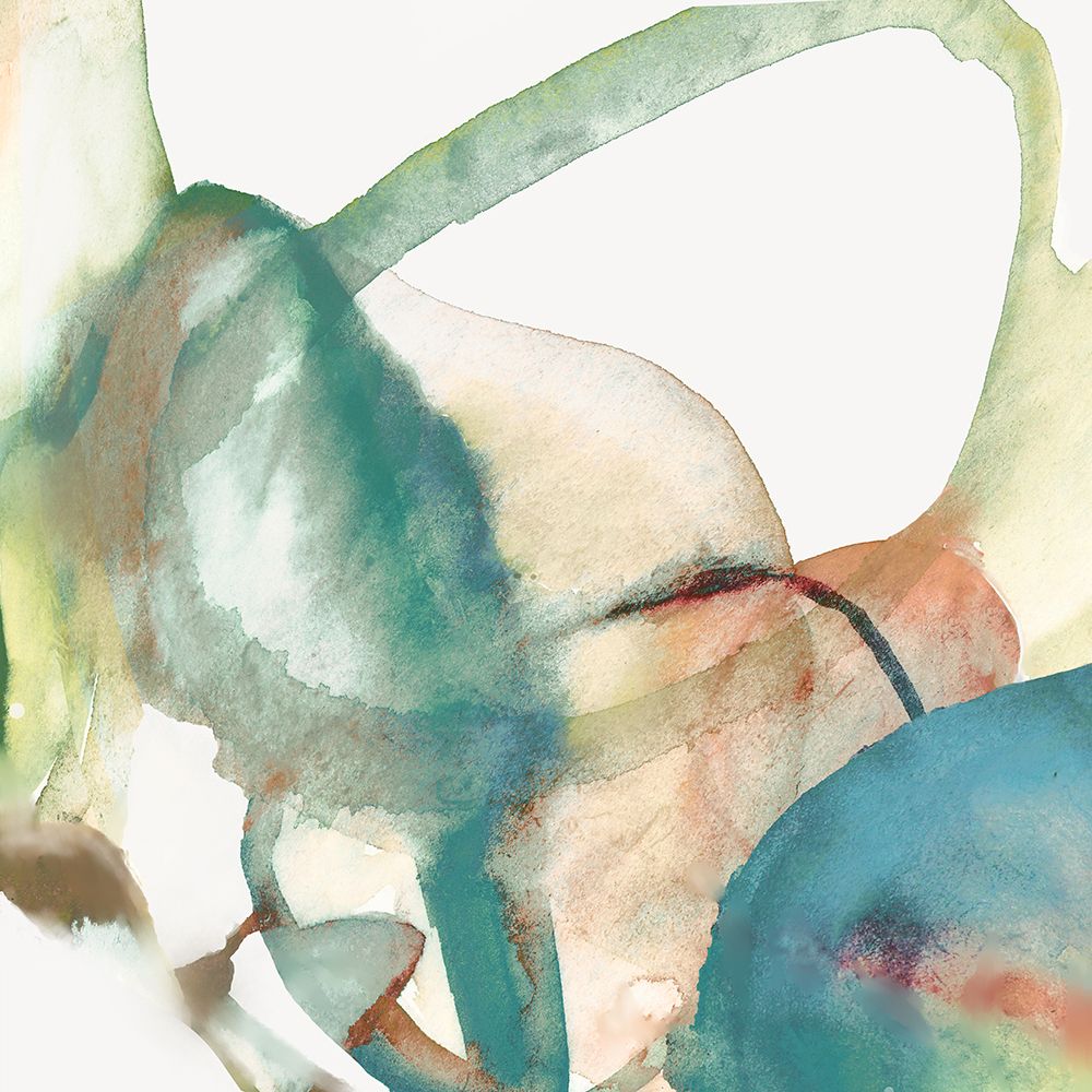 Blue Watermarks II art print by Jacob Q for $57.95 CAD