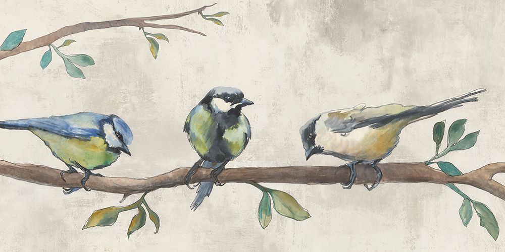 Three Songbirds art print by Jacob Q for $57.95 CAD