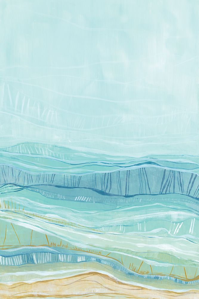 Waves of Blue Beauty art print by Jacob Q for $57.95 CAD
