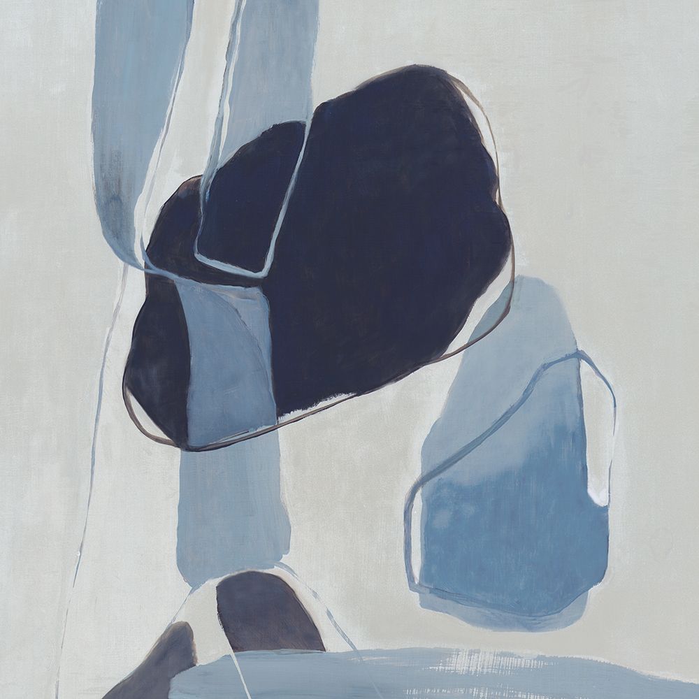 Blue Interaction Pass I art print by Jacob Q for $57.95 CAD