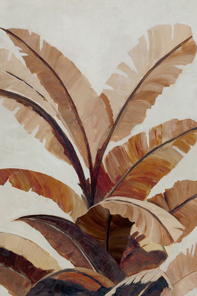 Golden Banana Leaf art print by Alex Black for $57.95 CAD