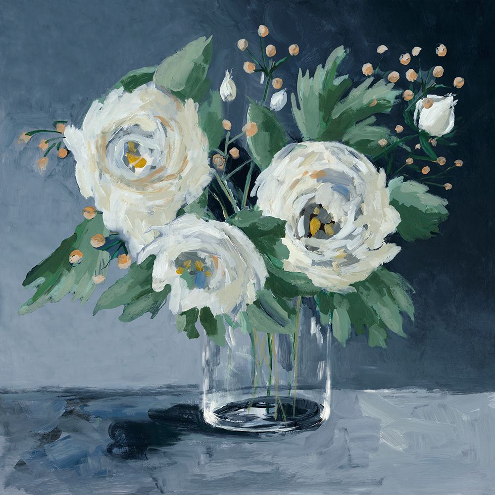 Blue Glass Vase art print by Alex Black for $57.95 CAD