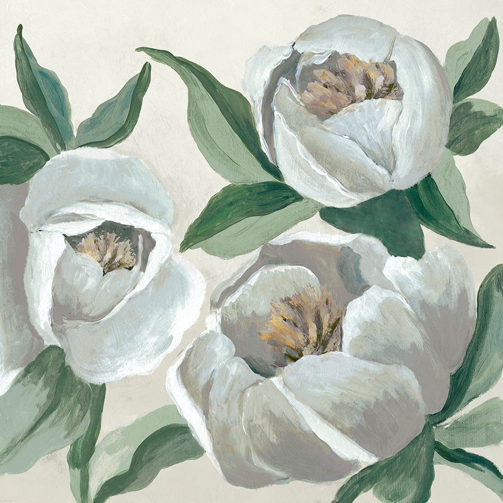 White Flora Blossom art print by Jacob Q for $57.95 CAD