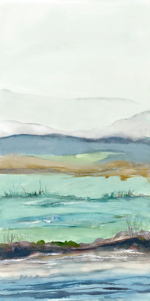 A river runs before you softly art print by Jacob Q for $57.95 CAD