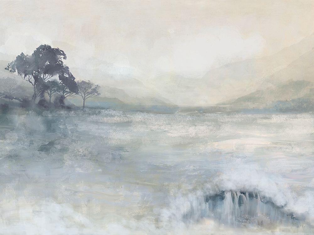 Mountains by the Sea art print by Jacob Q for $57.95 CAD