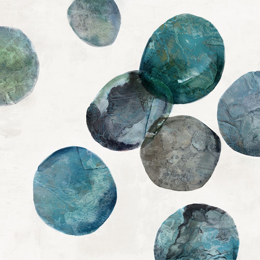 Blue Orbits art print by Jacob Q for $57.95 CAD