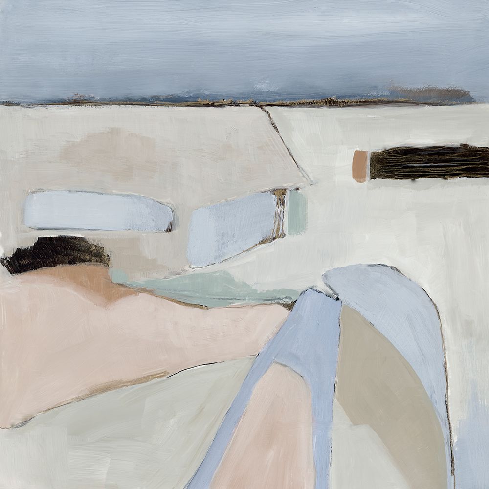 The Beach art print by Jacob Q for $57.95 CAD