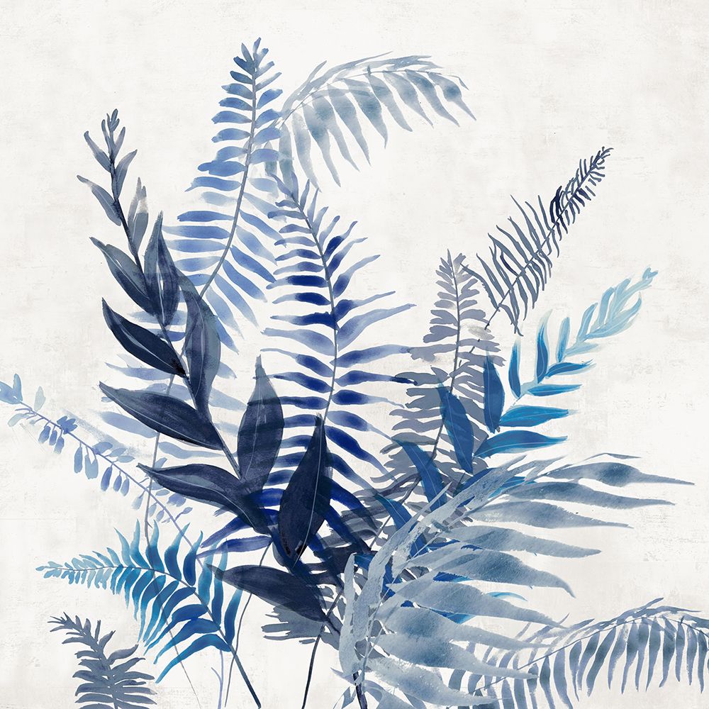 Indigo Canopy I art print by Jacob Q for $57.95 CAD