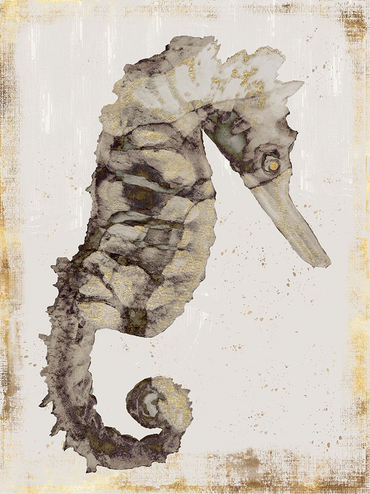 Glided Seahorse art print by Jacob Q for $57.95 CAD