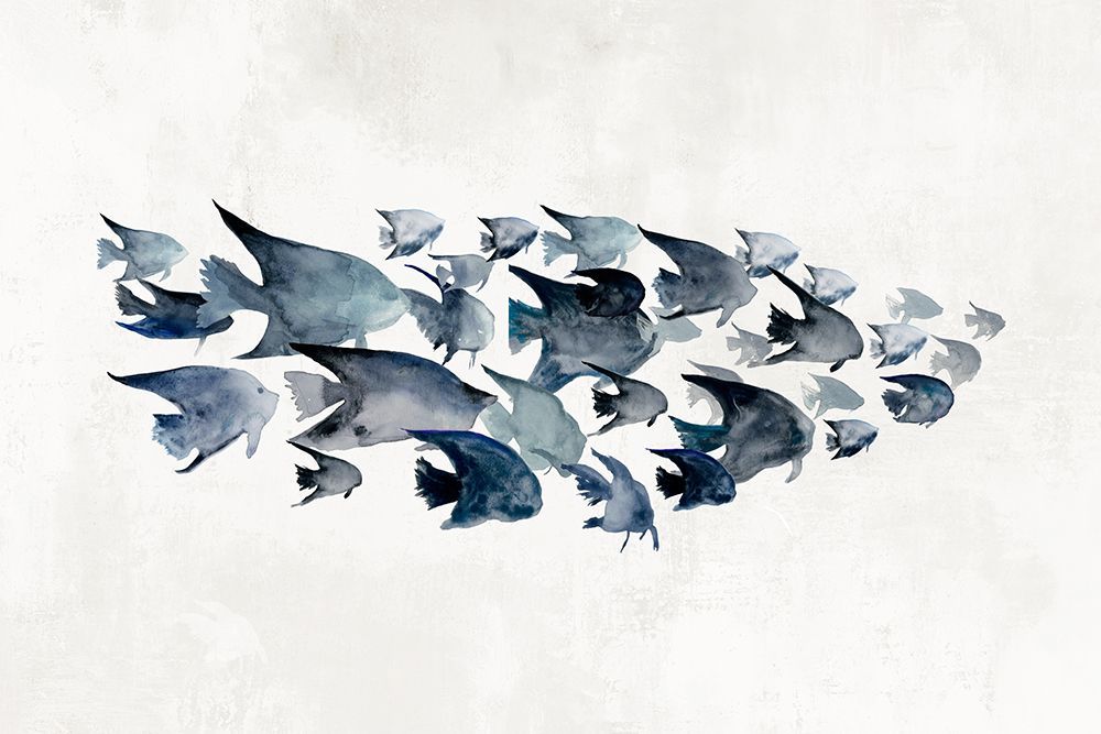 School Time II art print by Jacob Q for $57.95 CAD