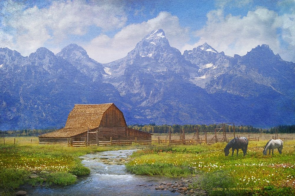 Moulton Barn art print by Chris Vest for $57.95 CAD