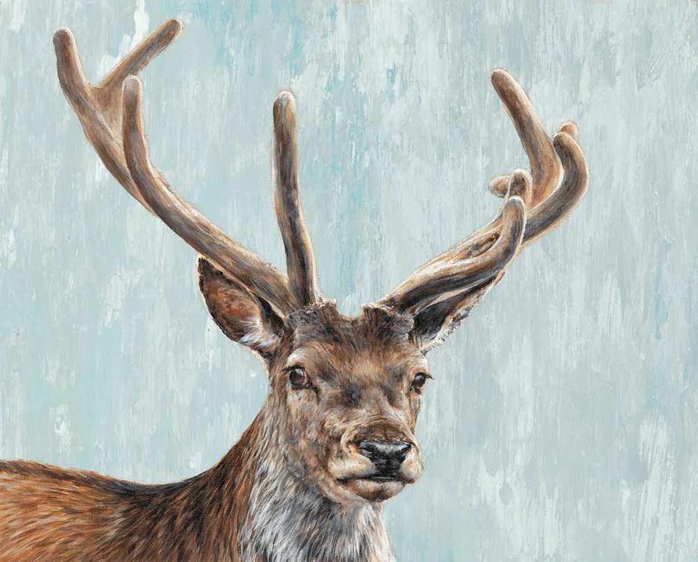 Reindeer art print by Dina Perejogina for $57.95 CAD