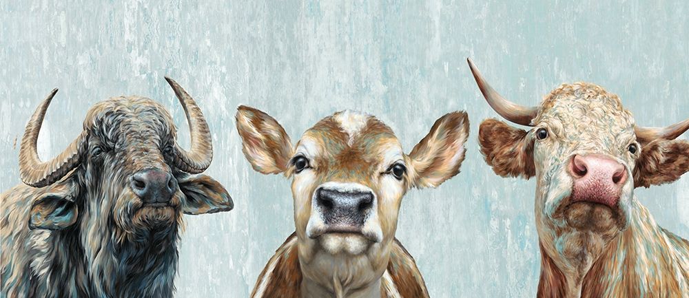 Animal Friends I art print by Dina Perejogina for $57.95 CAD