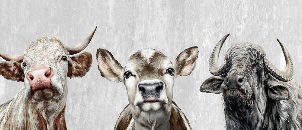 Animal Friends II art print by Dina Perejogina for $57.95 CAD