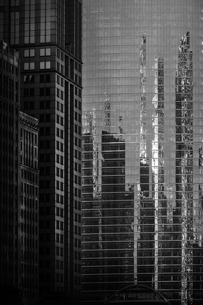 Chicago Reflections art print by Dmitry Kirshner for $57.95 CAD