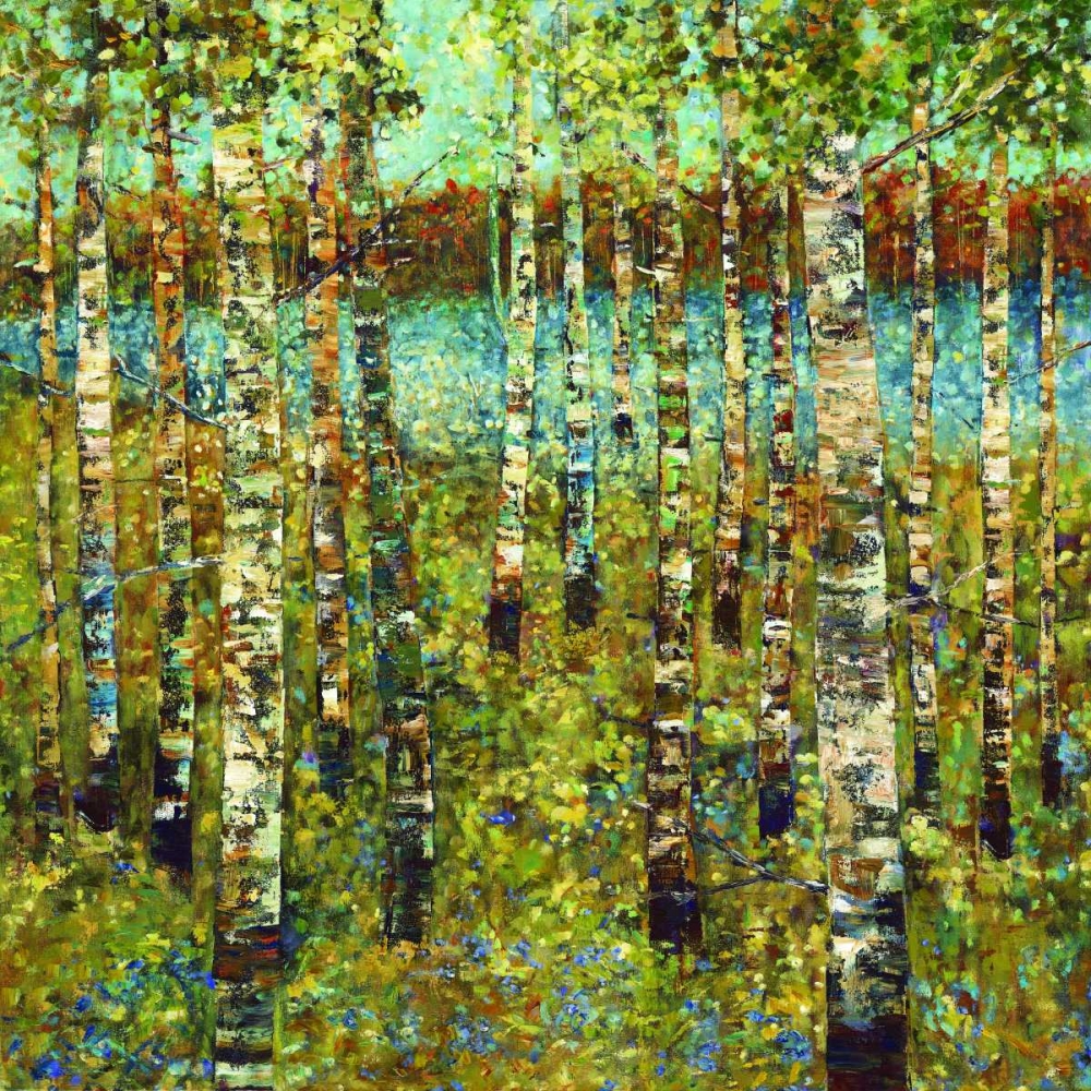 Purple Birch art print by Carmen Dolce for $57.95 CAD