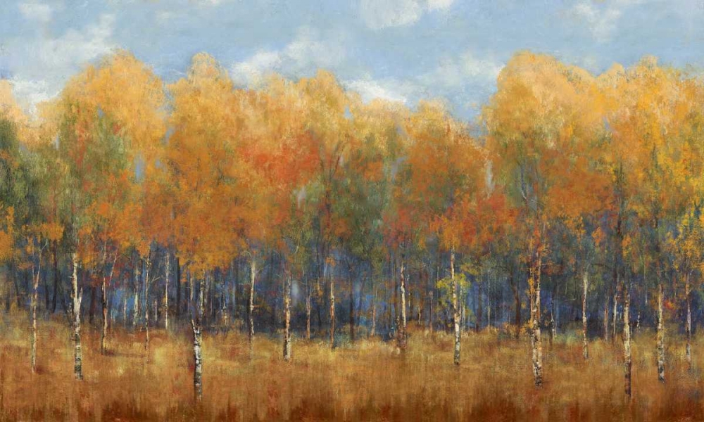 Violet Landscape art print by Carmen Dolce for $57.95 CAD