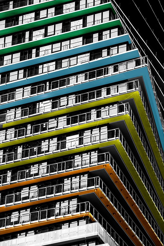 Rsinbow Bulding Story art print by Peter Dulis for $57.95 CAD