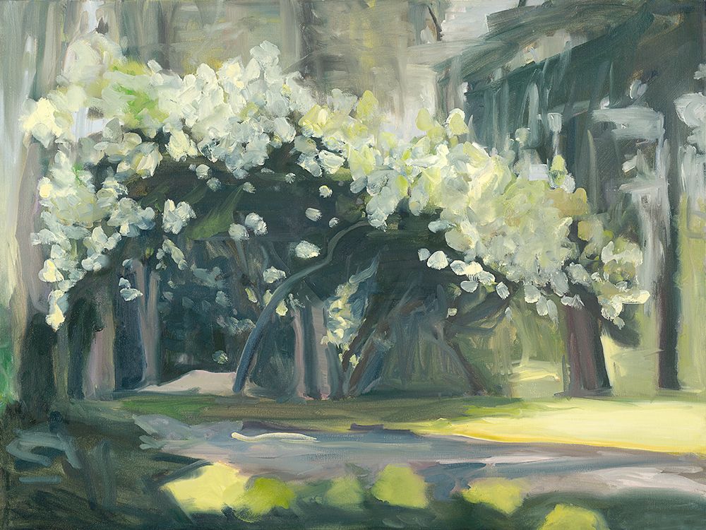 Hydrangea Garden art print by Daph Haus for $57.95 CAD
