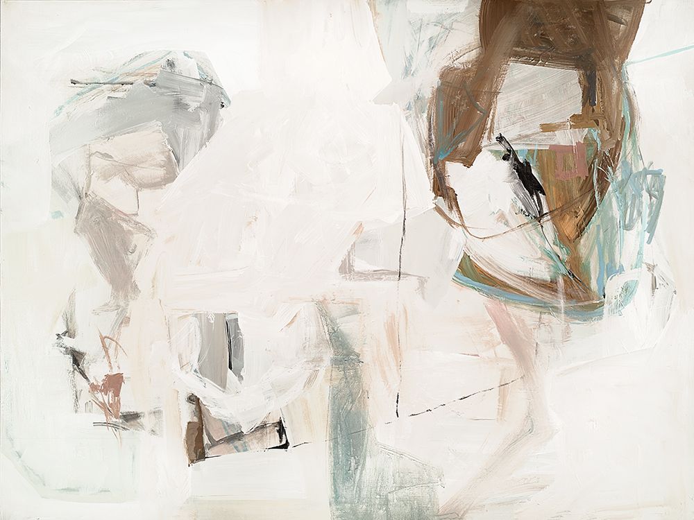 Muted Fragments in Soft Abstract Forms II art print by Daph Haus for $57.95 CAD
