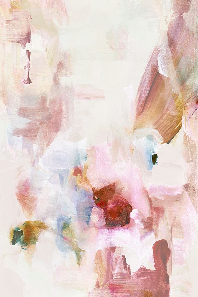 Soft Echoes in Pink Mist art print by Daph Haus for $57.95 CAD