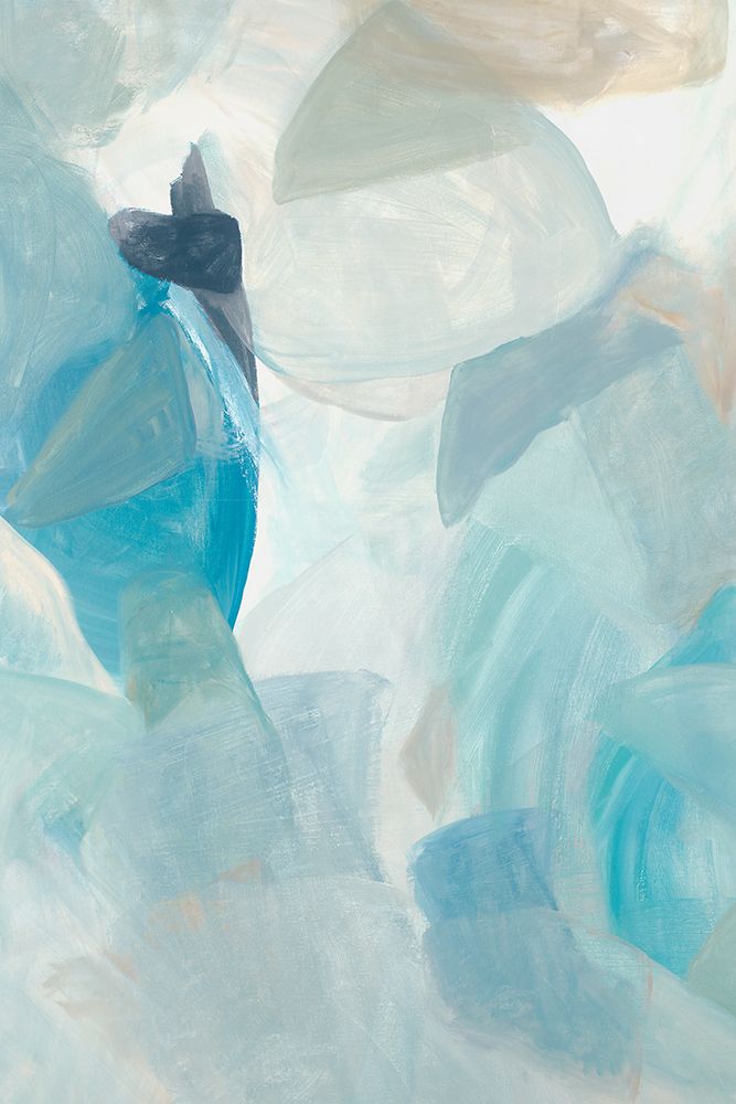 Blue Seaglass art print by Daph Haus for $57.95 CAD