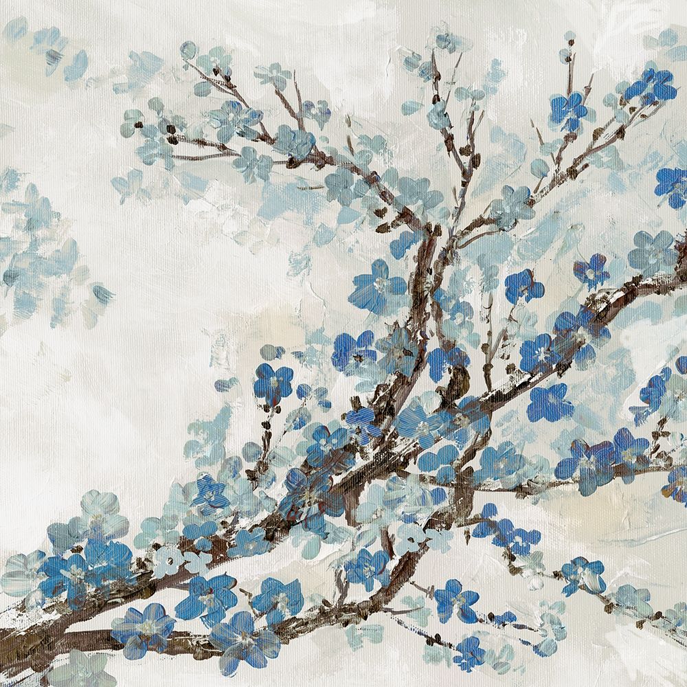 Blue Branch I art print by Neven for $57.95 CAD