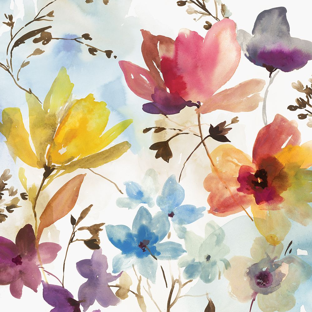 Colorful Arrangement art print by Ella K. for $57.95 CAD