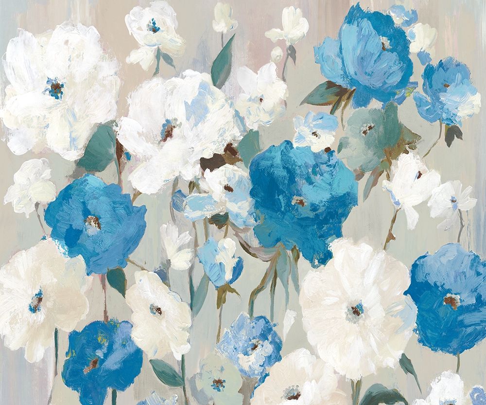 Blue Bouquet art print by Ella K. for $57.95 CAD