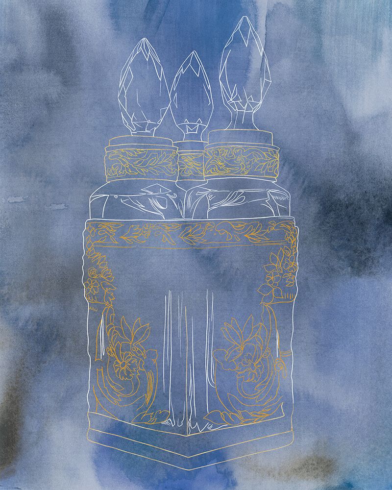Antique Perfume Bottle II art print by Erin Sparler for $57.95 CAD