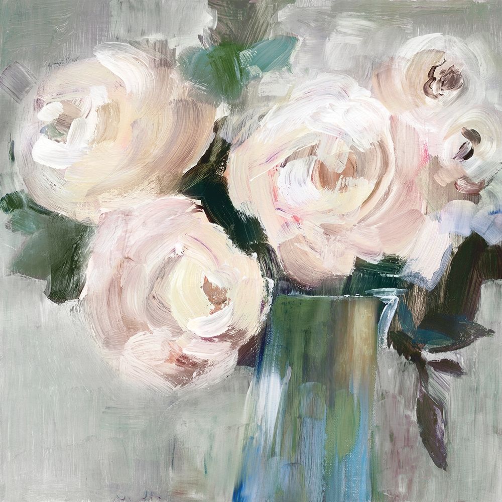 Pale Pink Bouquet II art print by Lera┬á for $57.95 CAD