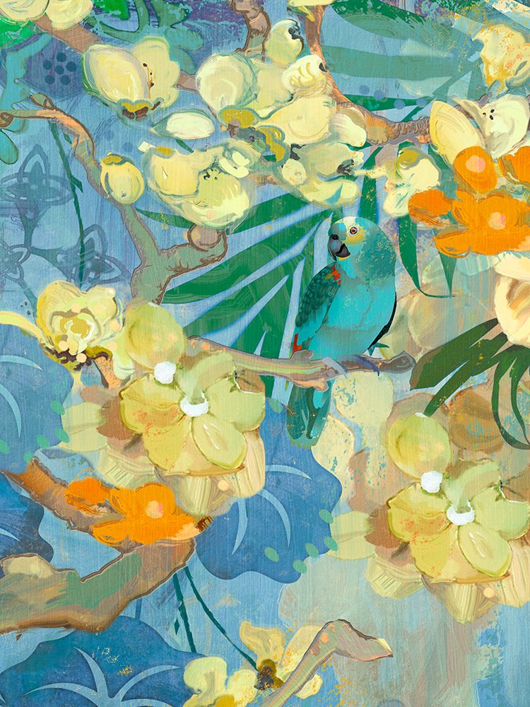 Jaguar Jungle II art print by Evelia for $57.95 CAD