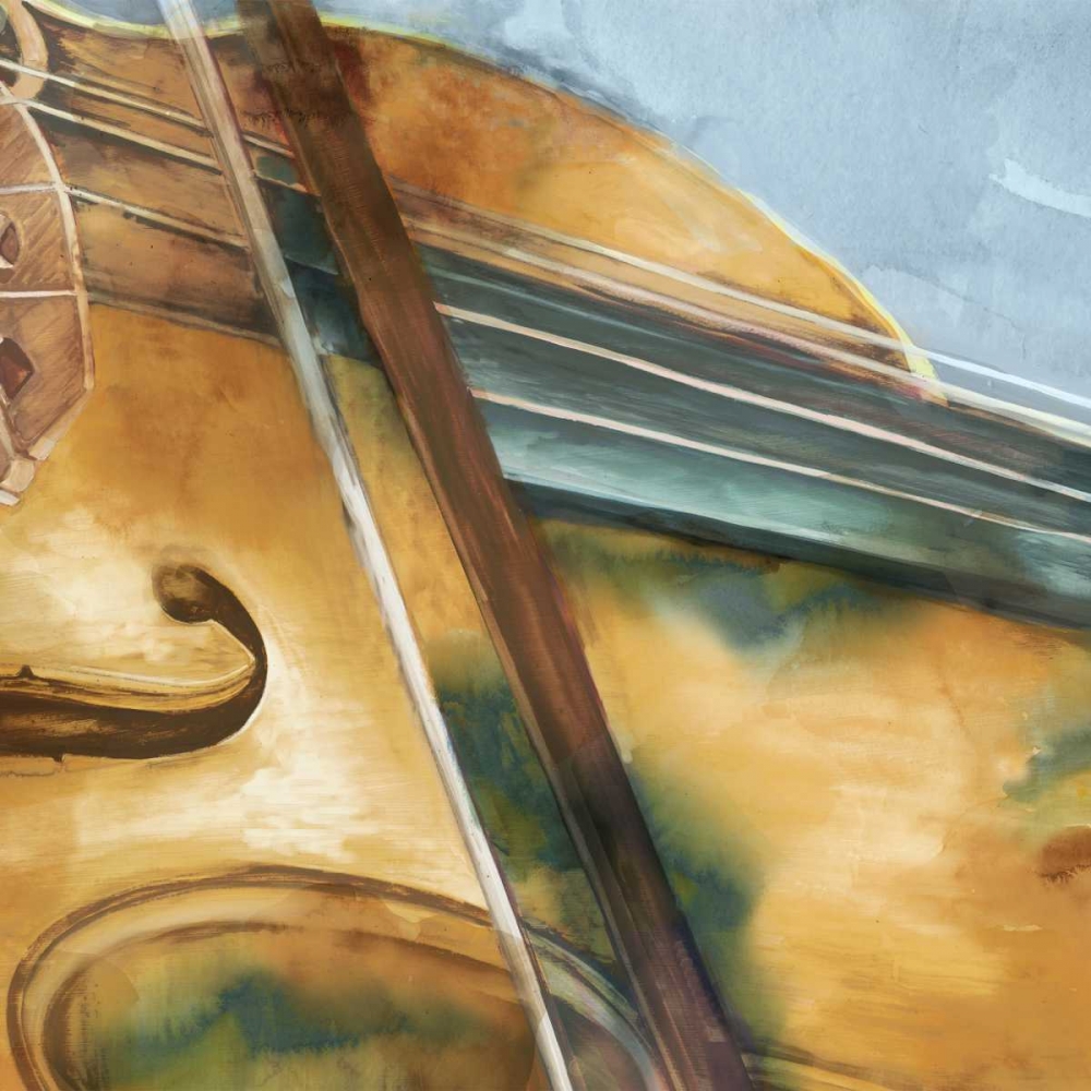 Musical Violin art print by Eva Watts for $57.95 CAD