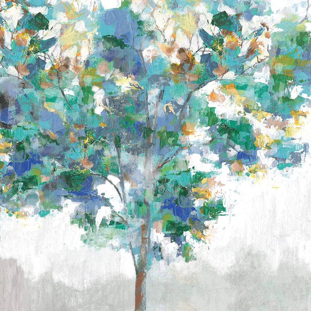 Climbing Blue art print by Eva Watts for $57.95 CAD