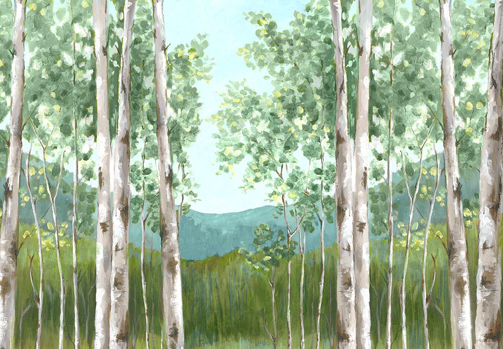 Behind Mountains art print by Eva Watts for $57.95 CAD