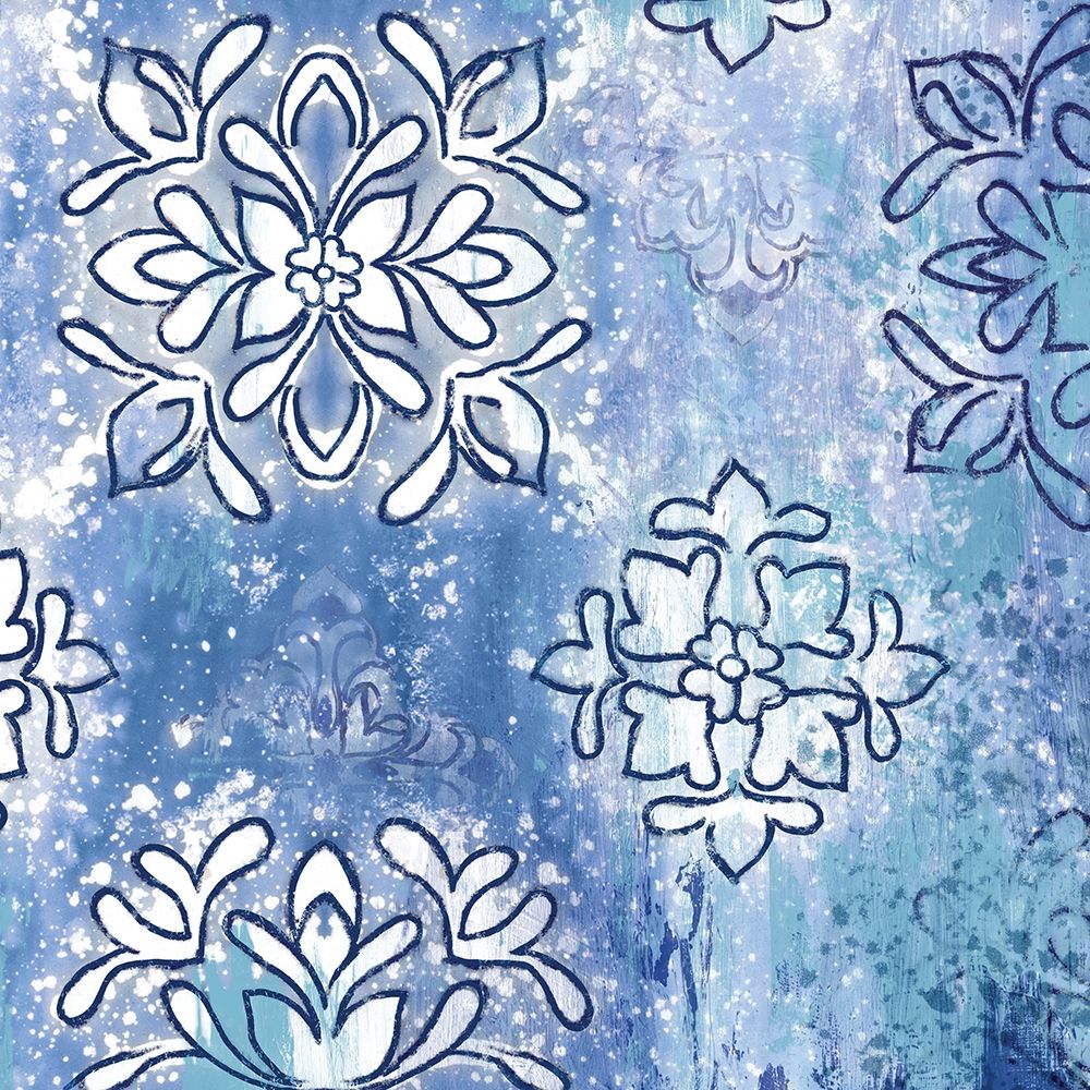 Blue Ex III art print by Eva Watts for $57.95 CAD