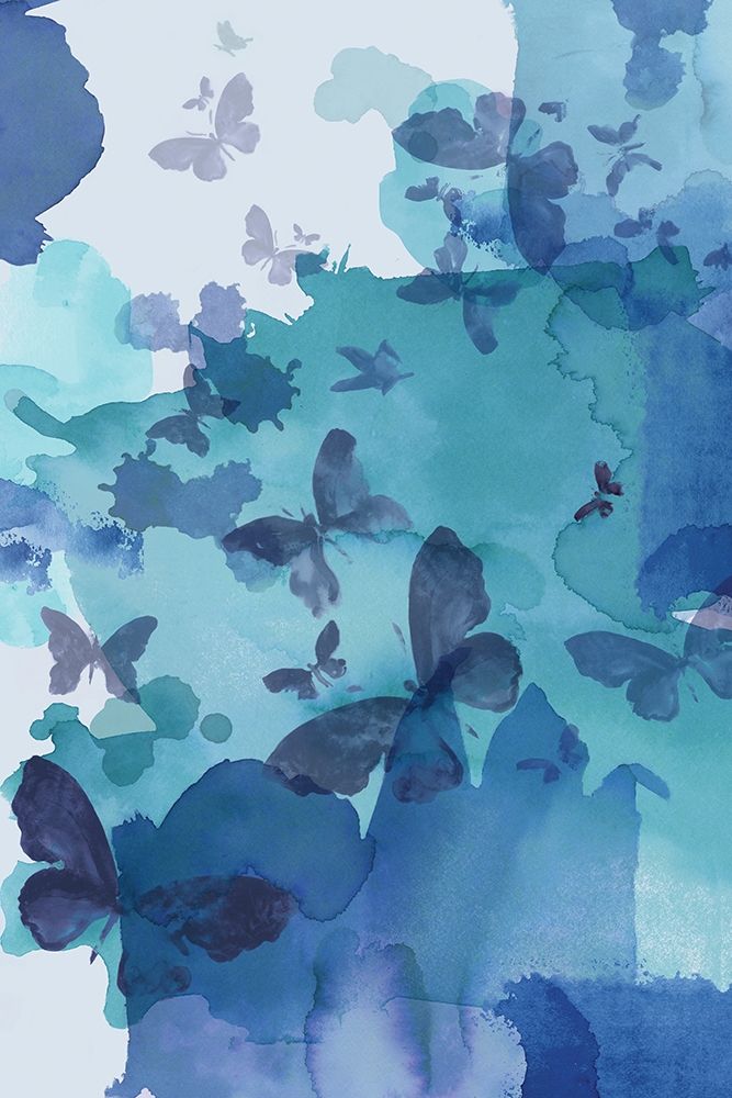 Tides I art print by Eva Watts for $57.95 CAD