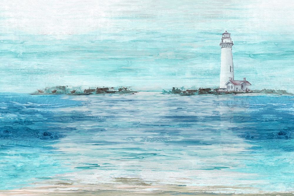 Coastal Lighthouse art print by Eva Watts for $57.95 CAD
