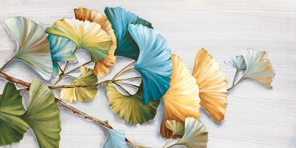 Romantic Ginkgo I art print by Eva Watts for $57.95 CAD