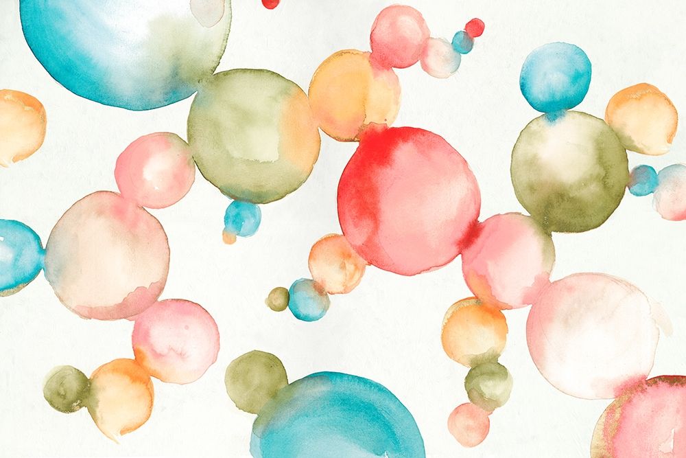 Bubblegum Balloons art print by Eva Watts for $57.95 CAD