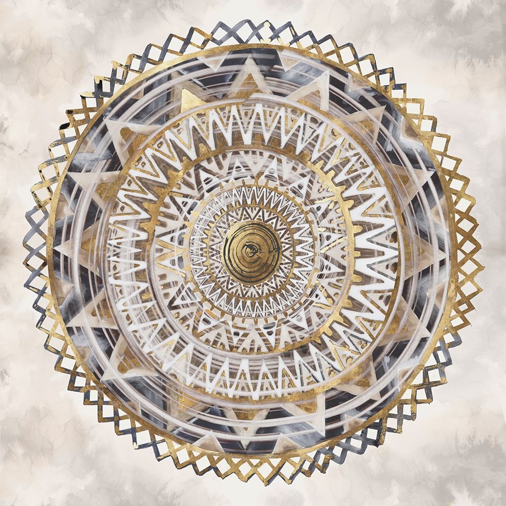 Golden Medallion art print by Eva Watts for $57.95 CAD