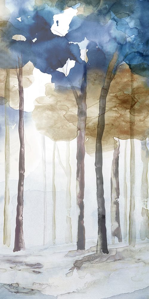 In the Blue Forest III art print by Eva Watts for $57.95 CAD