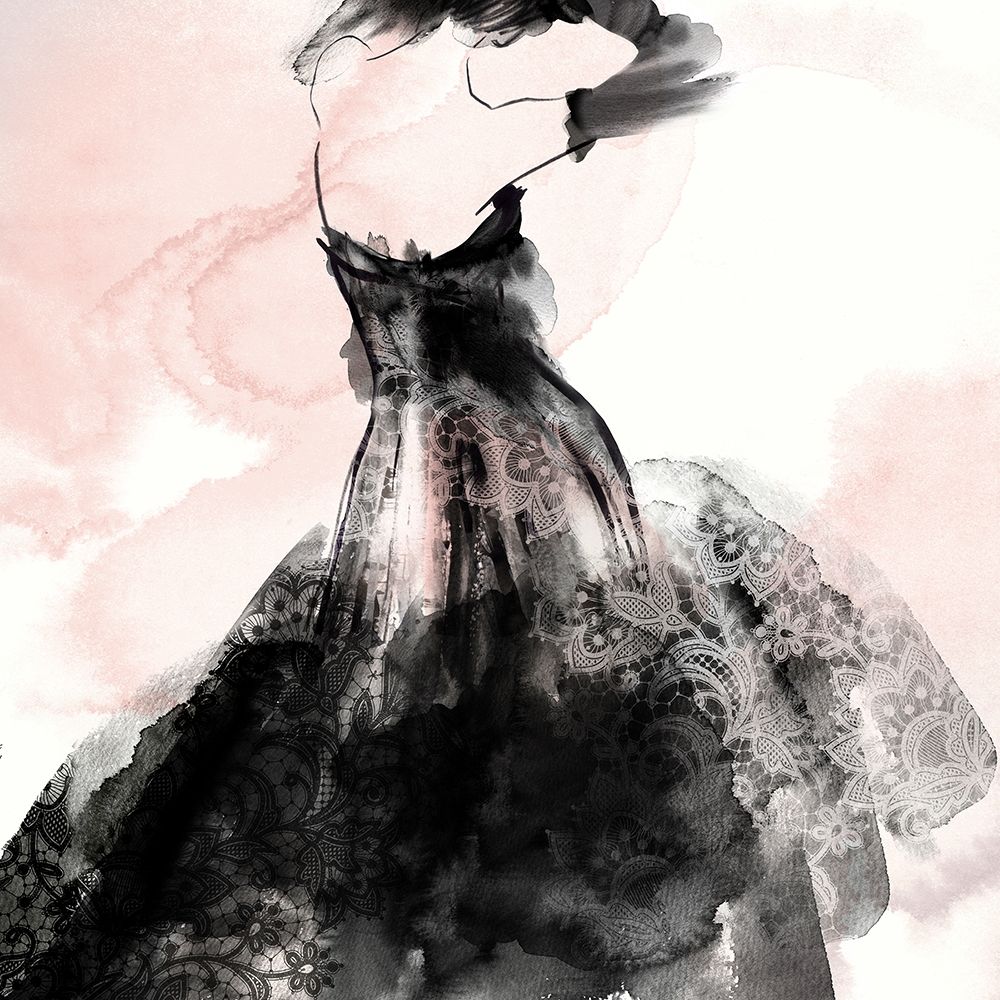 Laced Woman II art print by Eva Watts for $57.95 CAD