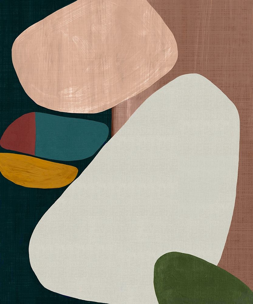 Stacking Pebbles II art print by Eva Watts for $57.95 CAD