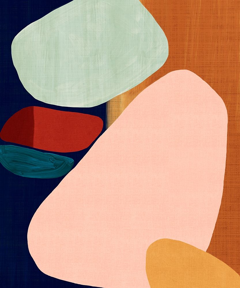 Stacking Pebbles II art print by Eva Watts for $57.95 CAD