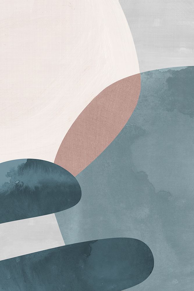 Pink Pebbles II art print by Eva Watts for $57.95 CAD