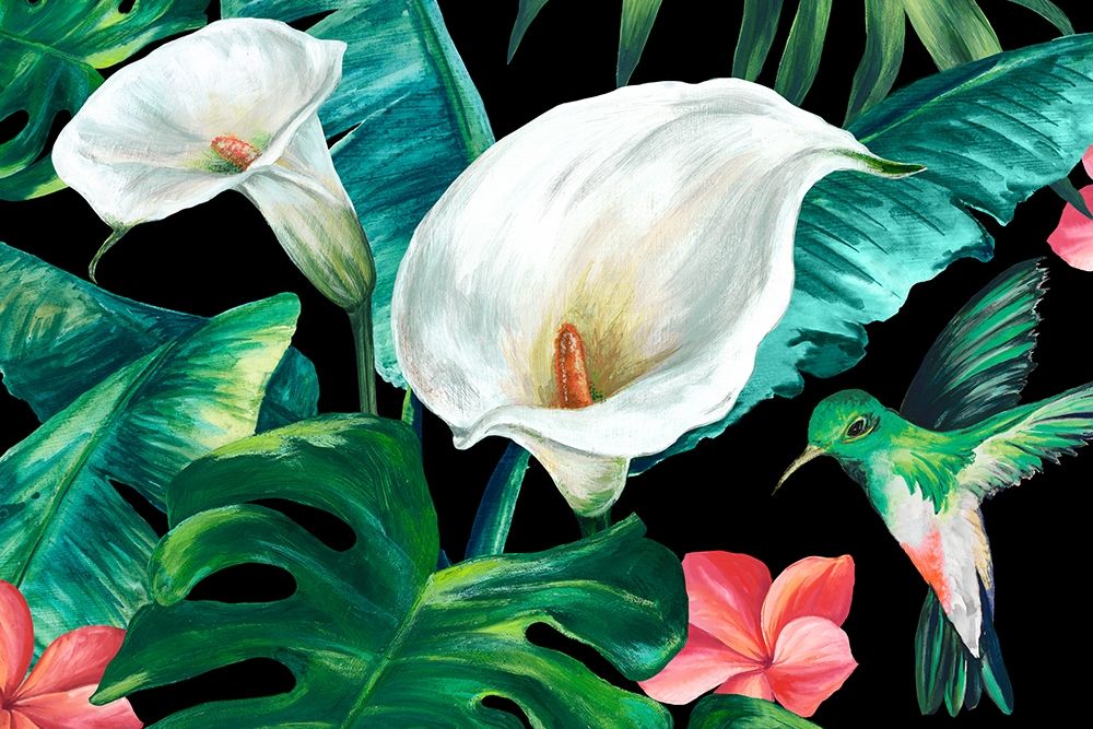 Hummingbird Paradise art print by Eva Watts for $57.95 CAD