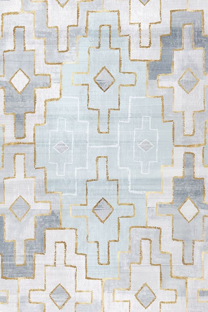 Silver Blue II art print by Eva Watts for $57.95 CAD