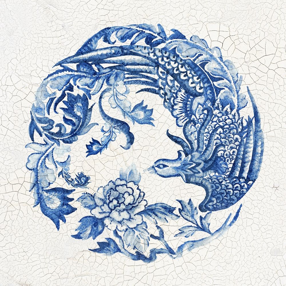 Chinese Porcelain I art print by Eva Watts for $57.95 CAD